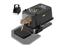 XL Stainless Steel Cat Litter Box w/ Lid
