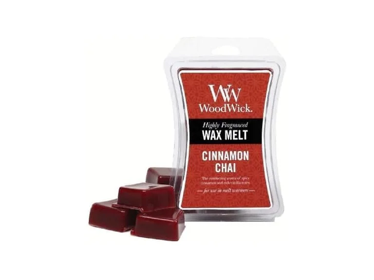 WoodWick Cinnamon Chai Hourglass 3 oz Wax Melt