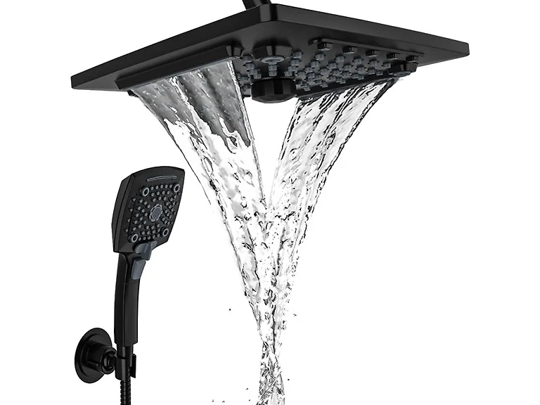 ELLO&ALLO Rain Shower Head with Handheld Spray