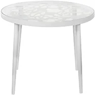 LeisureMod DT20W Devon End Table White