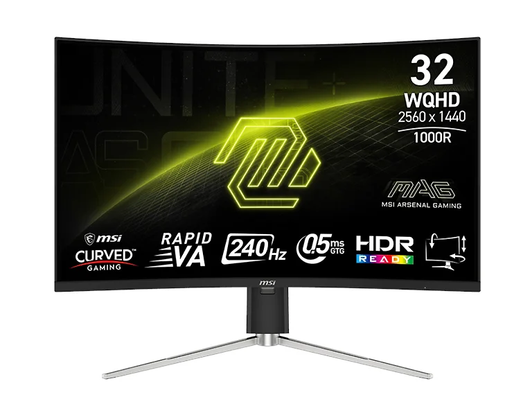 MSI 32" QHD Curved Gaming Monitor | MAG 325CQRXF E2