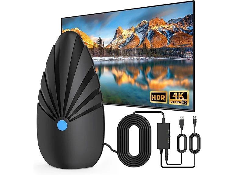 (NEW) TV Antenna Indoor Long Range Digital Antenna