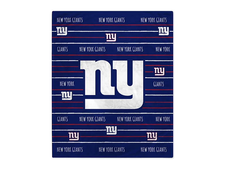NFL Team Center Stripe Logo Throw (50 x 60)