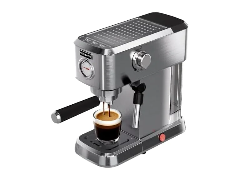 MEGAWISE Professional Espresso Machine with Steam Wand