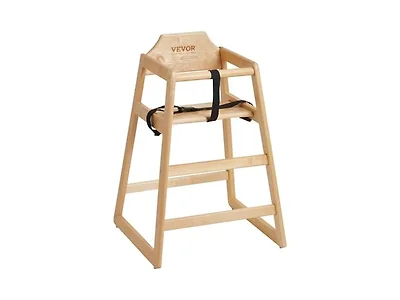 VEVOR Wooden High Chair for Babies &