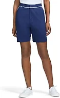 Izod Women's Martina Short, Medieval Blue, 6
