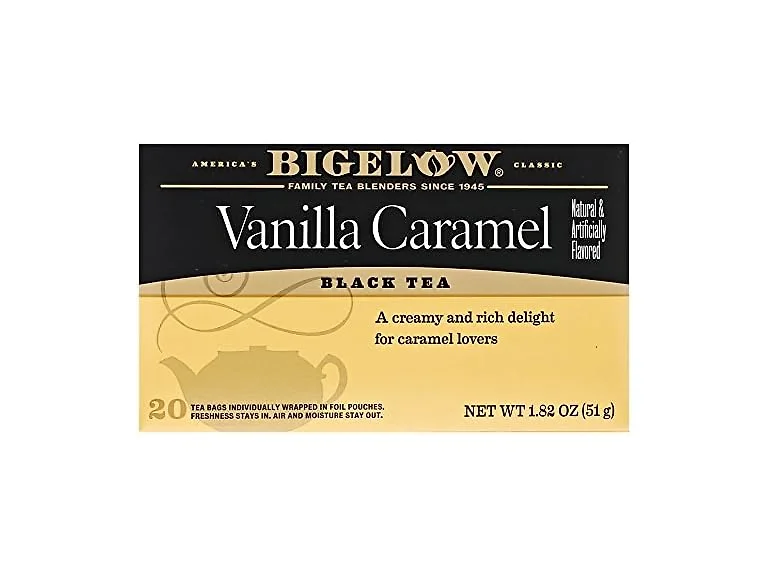 Bigelow Vanilla Caramel Black Tea (20 Tea Bags)