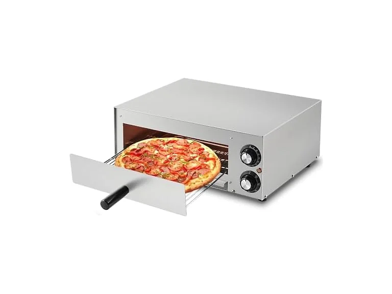 1100W Commercial Countertop Pizza Oven, 13 Inch 