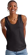 Hanes Originals Tri-Blend Tank Top, Lightweight Sleeveless Shirt for Women, Plus, Black, Small