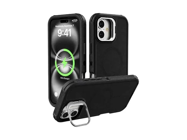 WOONITH iPhone 17 Case Black