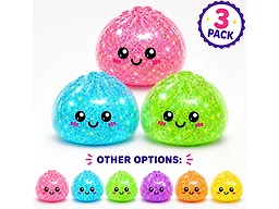 Twilight Brands SQUISHY-DUM-BEADS-GLITTER-3PK 