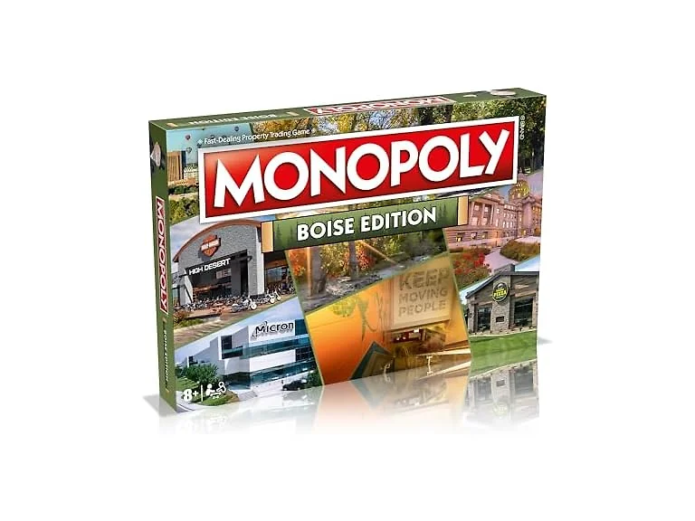 Monopoly Board Game Boise Edition