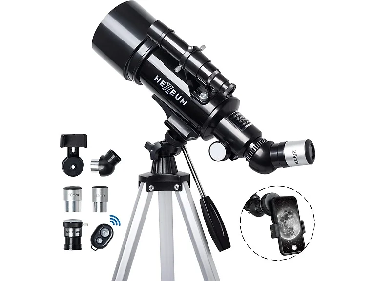 Koolpte 70mm Kids Telescope - Black