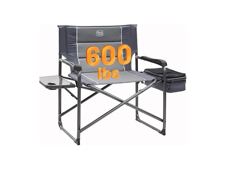 TIMBER RIDGE Grey XXL Camping Chair