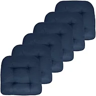 Sweet Home Collection SHC-PATIO-NVY-6PK 6-Pack Rever