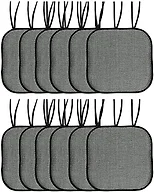 Sweet Home Collection SHC-CAMRN-BLKSGB-12PK 12-Pack 