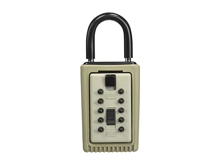Kidde Lock Box, Padlock, 3 Keys