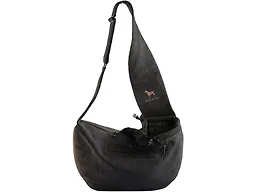 NOAH & PAW SL-ZIP-BLK-DE-S S Noah & Paw Dog Sling Carrier