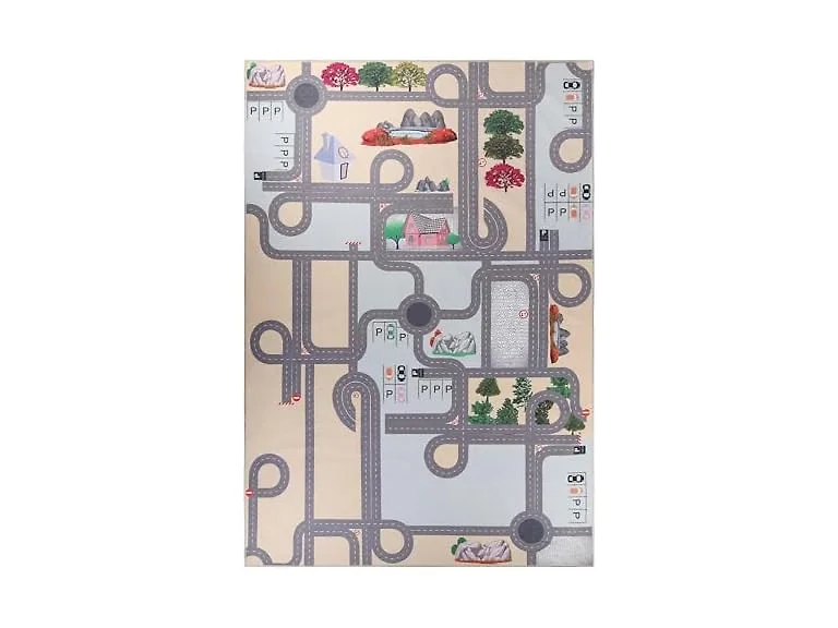 Superior Indoor Kids Rug, Cream