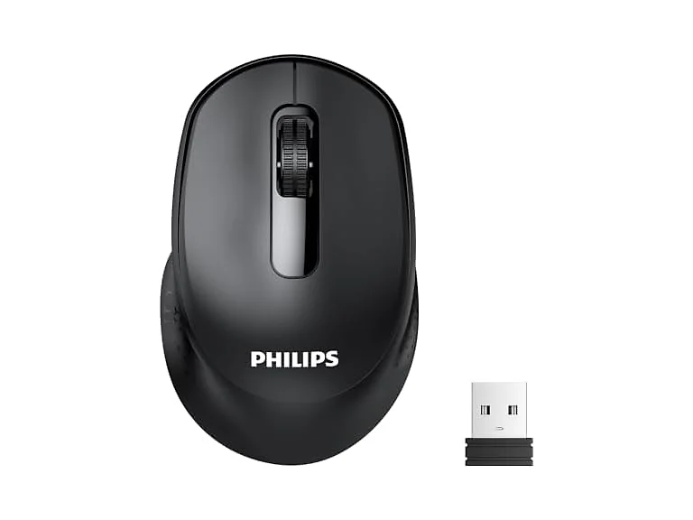 Philips Wireless Mouse,2.4G&BT5.2/3.0
