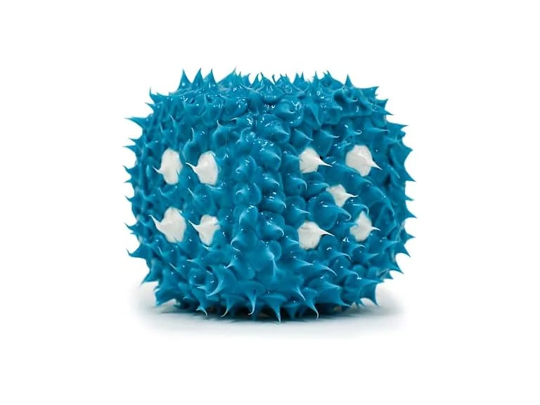 KESS Drop Dots D6 - Blue, Bold Twist on The Classic six-Sided die