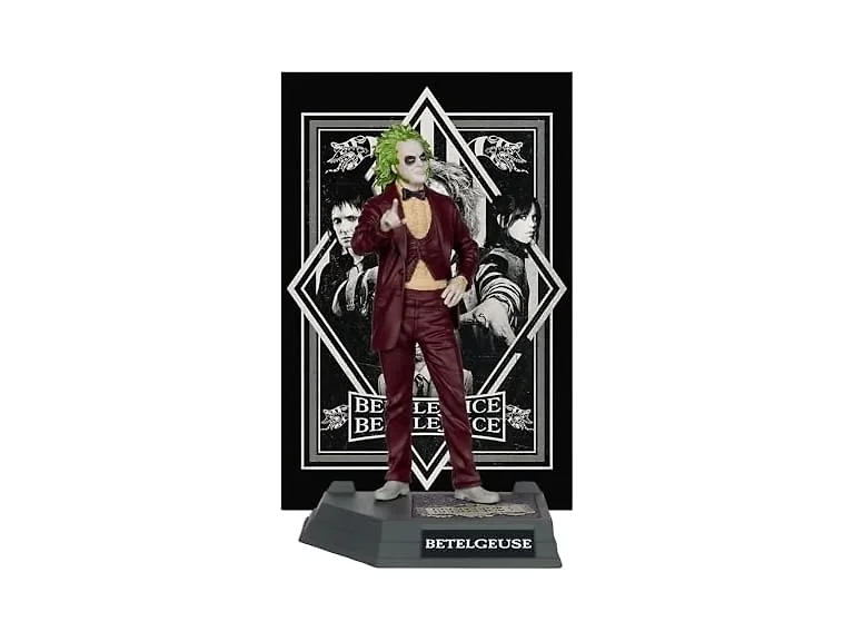 McFarlane Toys Movie Maniacs - 6in Posed Beetlejuice Fi