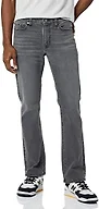 Amazon Essentials Men's Jeans, Slim Fit Stretch, Bootcut - Discontinued Colors, Washed Grey, 30W x 30L