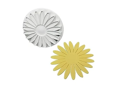 PME Veined Sunflower/Daisy/Gerbera Plunger Cutter, 20 Petals