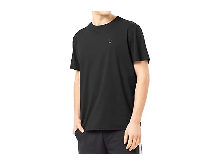 Diorlv Men (L) T-Shirt Wrinkle-Resistant Way Tee