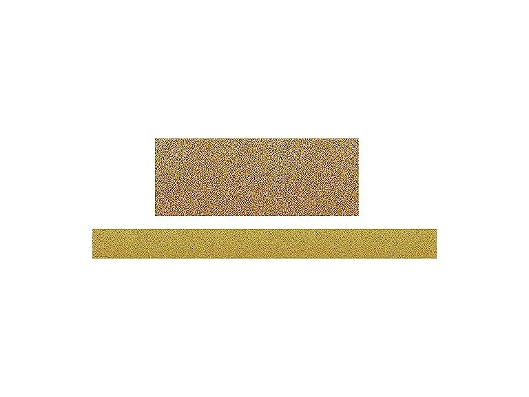 Teacher Created Resources Gold Straight Border Trim
