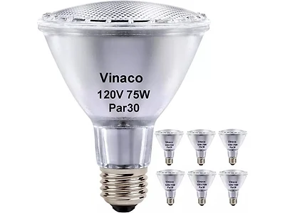 6Pk Vinaco PAR30 Long Neck Bulbs