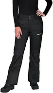 Arctix Women's Insulated Snow Pants, Black, Medium Short