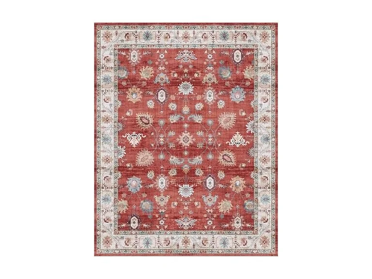 Gertmenian Washable Rug 9x13 Casper Red