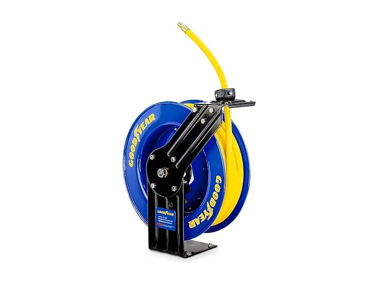 Goodyear Air Hose Reel Retractable 3/8" Inch x 50' (Open Box)