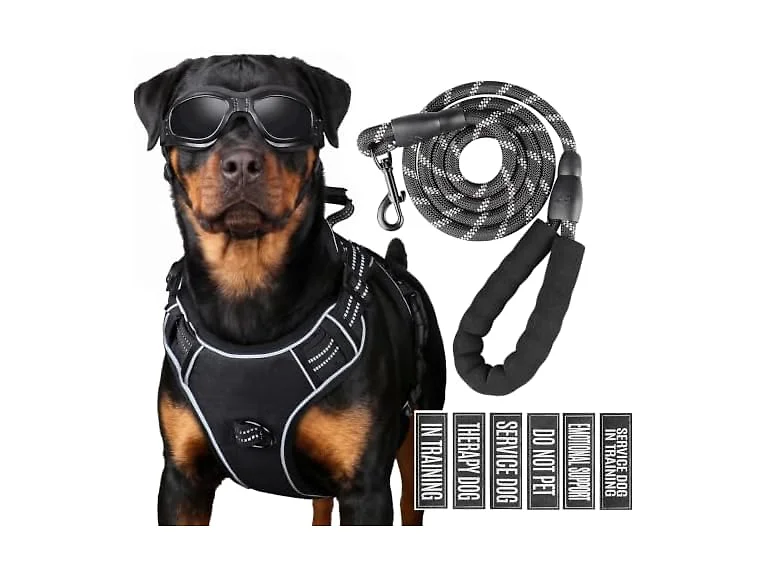 yimeis 3-in-1 Dog Vest Harness Leash