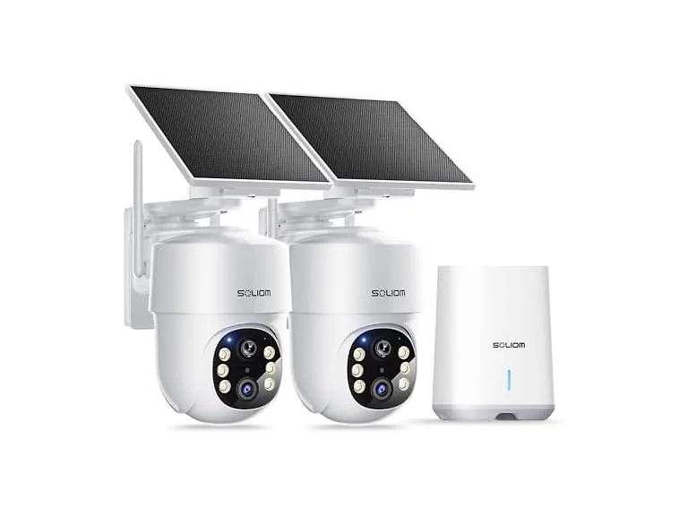 SOLIOM 2 Pack 5 MP Security Cameras