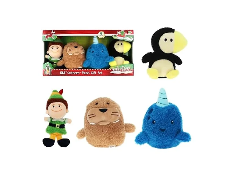 Kids Preferred Elf 4 Pc Cuteeze Plush Set