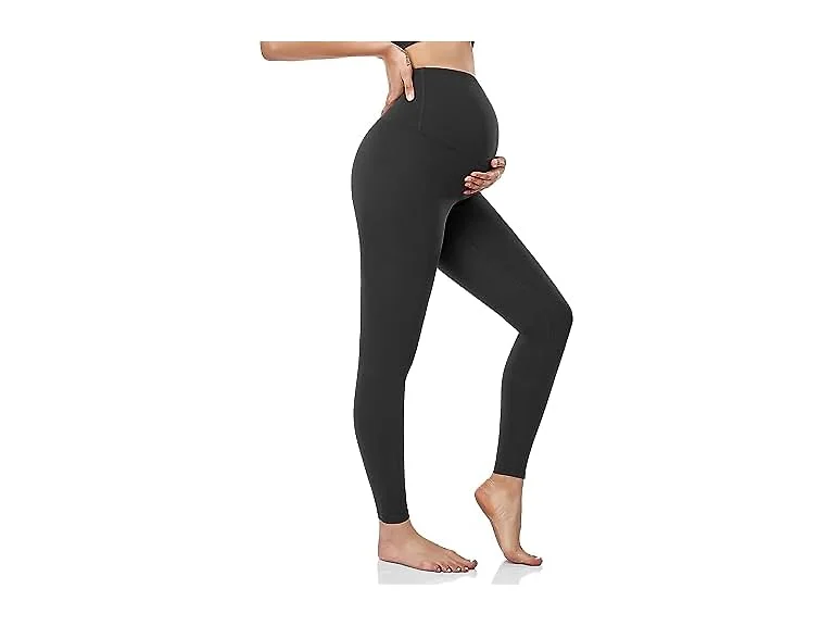 Hofish Women (L) Maternity Leggings Over Leggings
