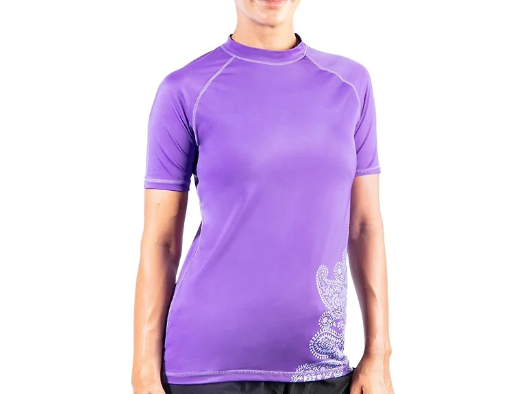 Kanu Surf Women (XS) Breeze Upf 50+ Short Shirt