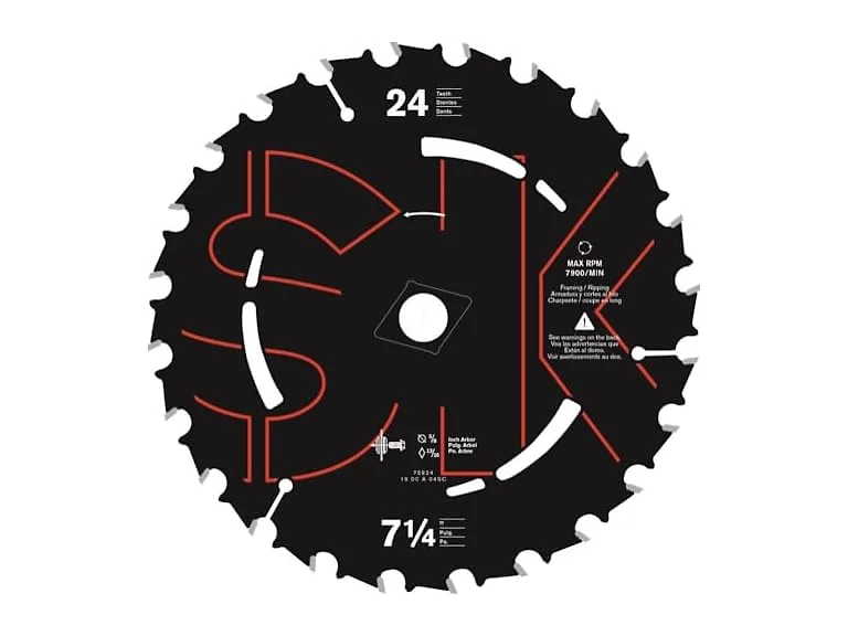 Skilsaw 7-1/4 In. X 24-Tooth Carbide Tip Saw Blade