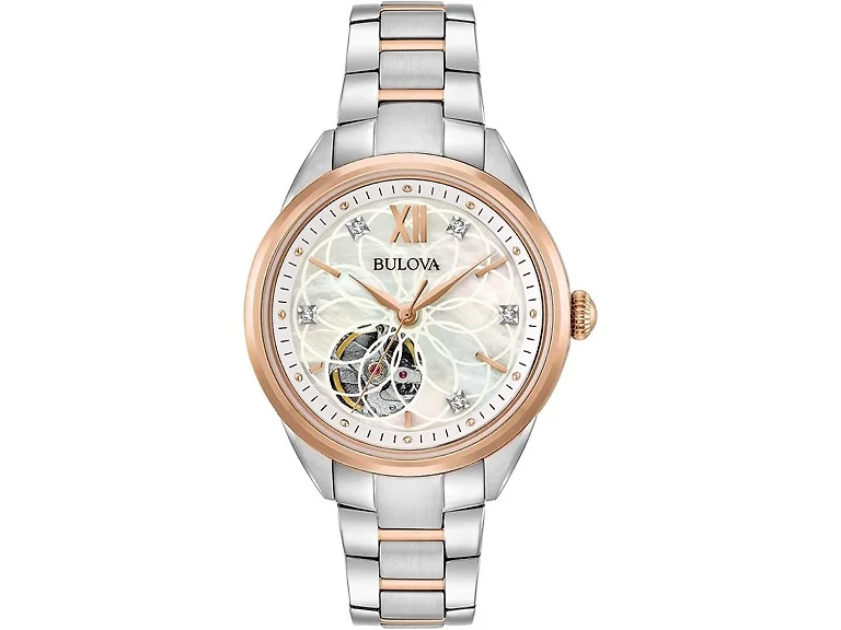 Bulova Ladies' Classic Diamond 3-Hand Automatic