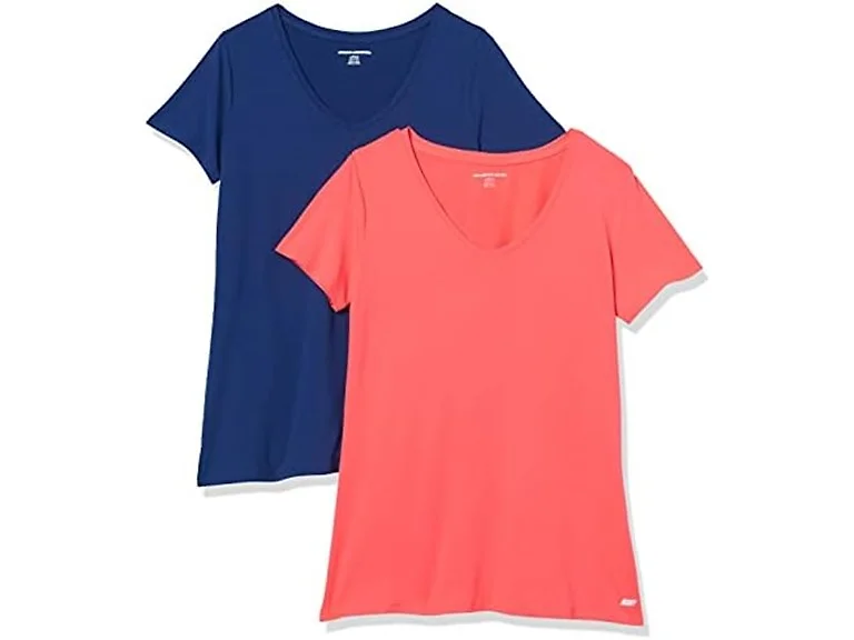 Amazon Essentials Women Tech V- Neck T-shirt