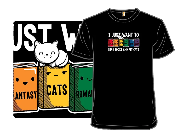 Read Books and Pet Cats