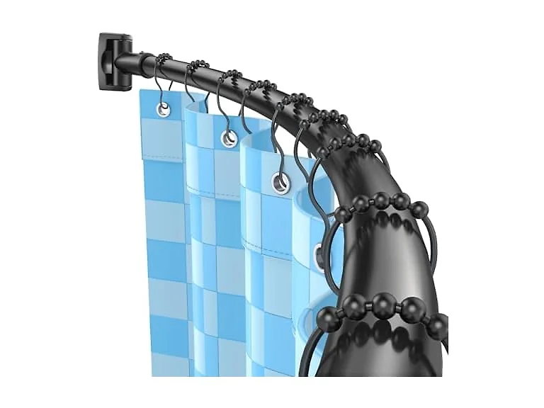 Hoachily Curved Shower Curtain Rod, Adjustable