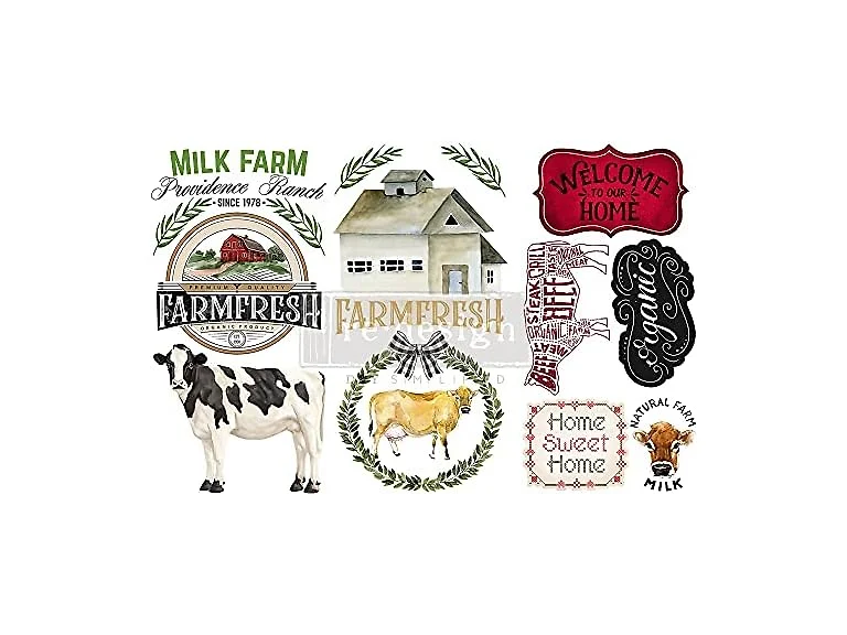 Redesign with Prima Home & Farm Rub on