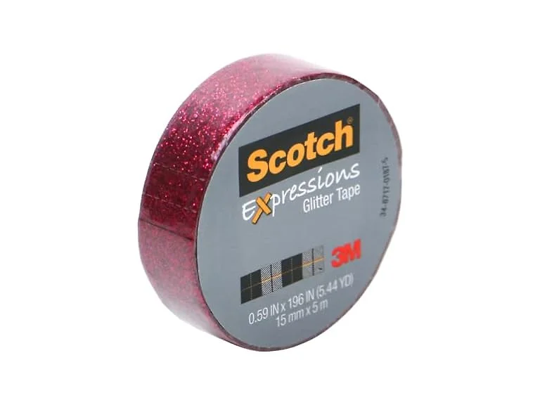 3M Washi Tape Glit HT Pnk .59In
