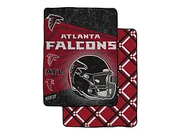 NFL Team Helmet Fleece Blanket - Atlanta Falcons
