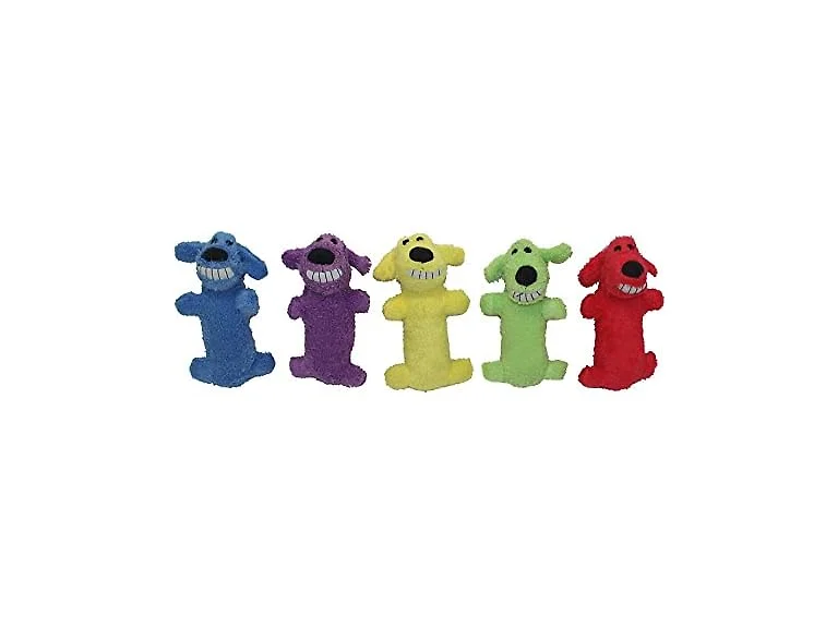 MultiPet 6 In Loofa Dog (Asst Clr)(pack of 2