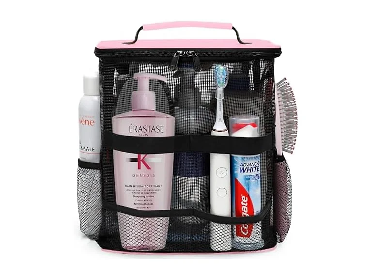 EASEGAVE Quick Dry Mesh Shower CaddyBag
