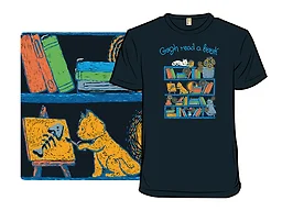 Gogh Read a Book